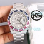 KS Replica Rolex GMT-Master II 116758 SS Sapphire Ruby Bezel Watch_th.jpg